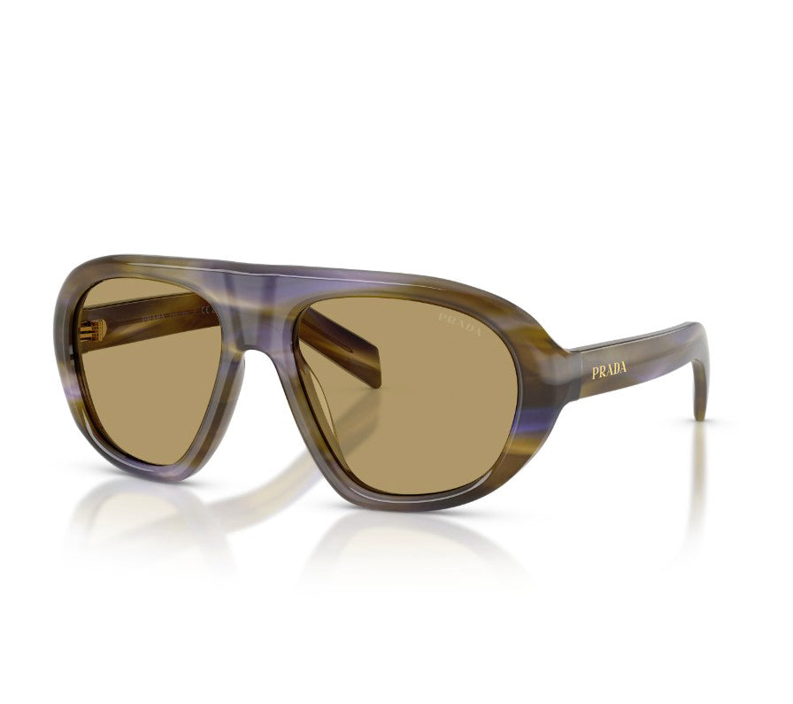 0PRC05SF Sunglasses Striped Lagoon