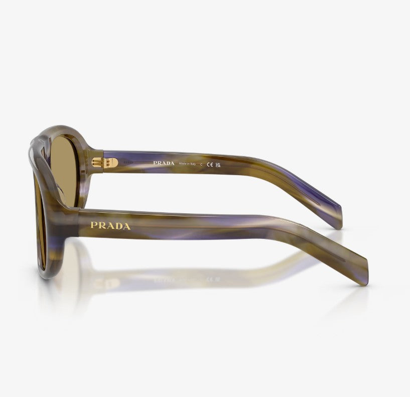 0PRC05SF Sunglasses Striped Lagoon