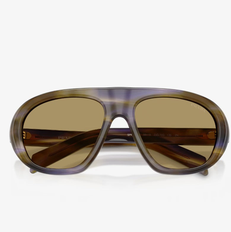 0PRC05SF Sunglasses Striped Lagoon
