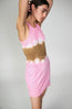 Rib Singlet Mini Dress Bubblegum Cinnamon