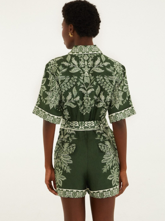 Miranda Short Sleeve Romper