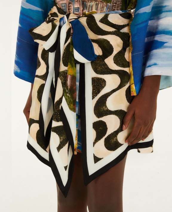 Copacabana Beach Kimono Dress