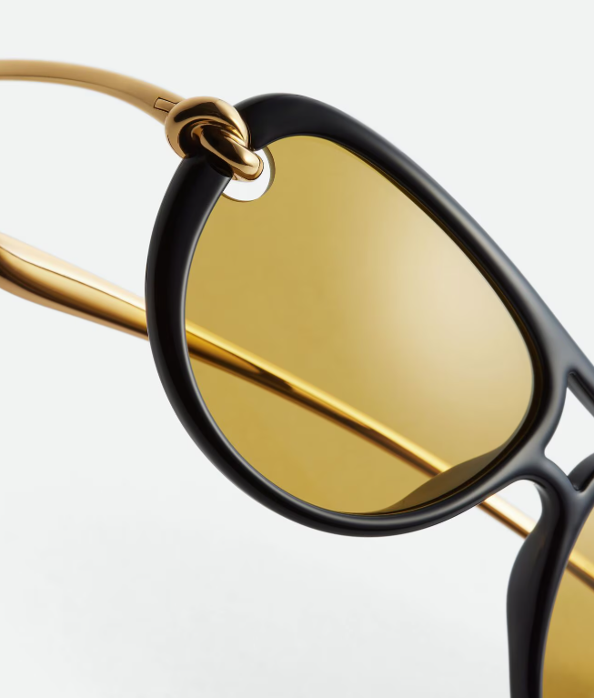 BV1418 Sunglasses Black Gold