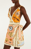 Mixed Scarf Multicolour Mini Dress