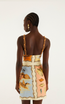 Mixed Scarf Multicolour Mini Dress