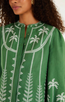 Cross Stitch Embroidered Blouse