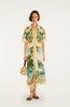 Royal Sea Midi Dress