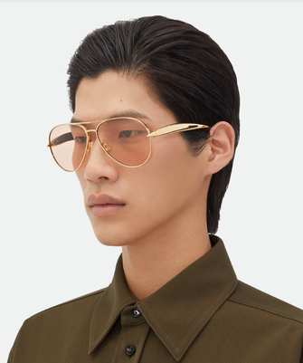 BV1305 Sunglasses Gold