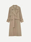 Shelter Trench Coat Stone
