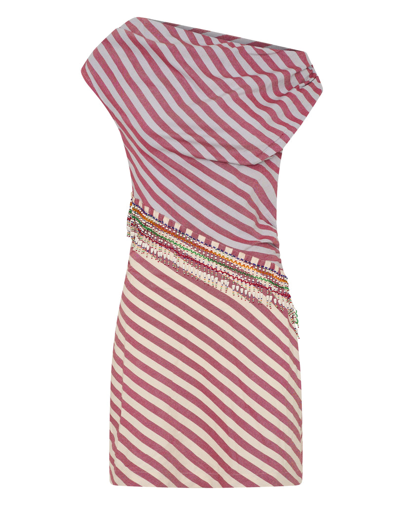 Sirius Dress Oia Stripe