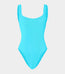 Square Neck Swim Aqua