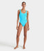 Square Neck Swim Aqua