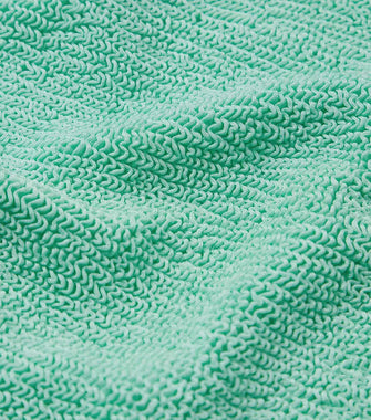 Square Neck Swim Metallic Mint