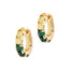Sunken Treasure Earrings Emerald