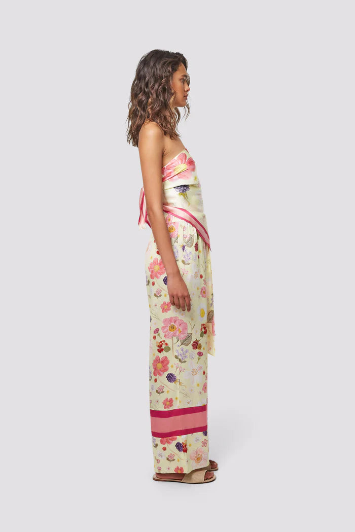 Flora Berry Relaxed Pant – Toscani Australia