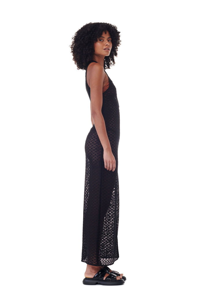 Mesh Lace Long Dress