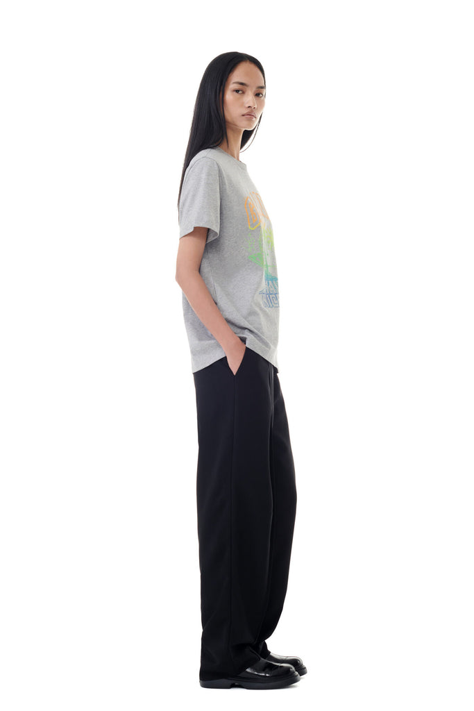 Have a Nice Day Tropical Tee Grey