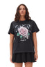 Rose Oversized Tee