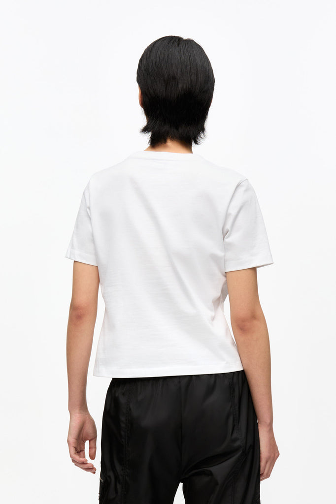 Heavy Cotton Heart T-Shirt White