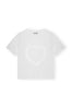 Heavy Cotton Heart T-Shirt White