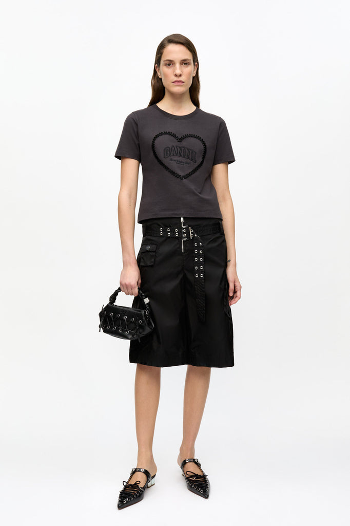 Heavy Cotton Heart T-Shirt Phantom