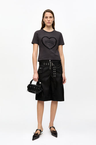 Heavy Cotton Heart T-Shirt Phantom