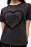 Heavy Cotton Heart T-Shirt Phantom