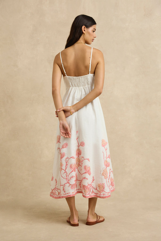 Teeva Dress Hibiscus Bloom