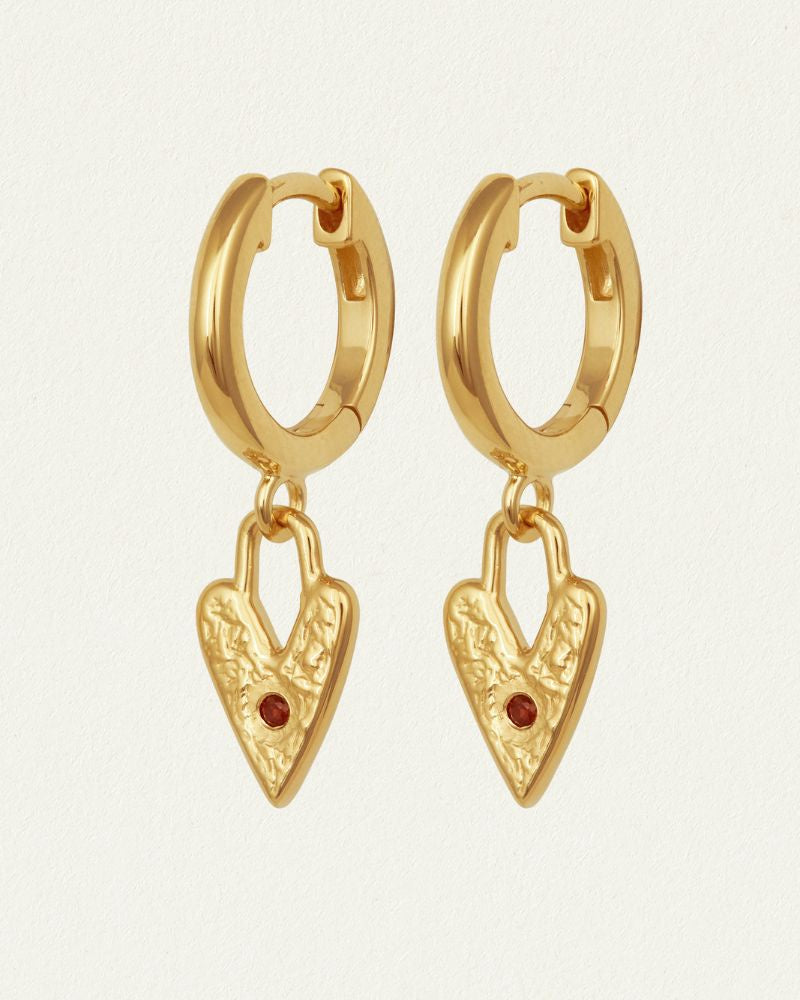 Lover Earrings Gold Vermeil