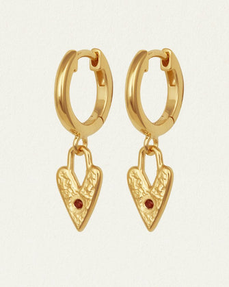 Lover Earrings Gold Vermeil