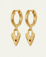 Lover Earrings Gold Vermeil