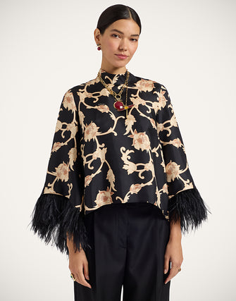 Make an Exit Top with Feathers