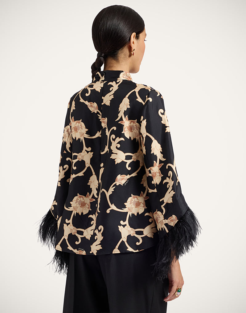 Make an Exit Top with Feathers