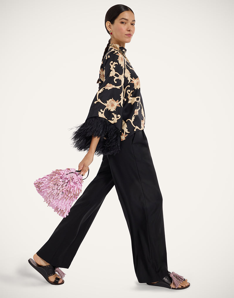 Make an Exit Top with Feathers