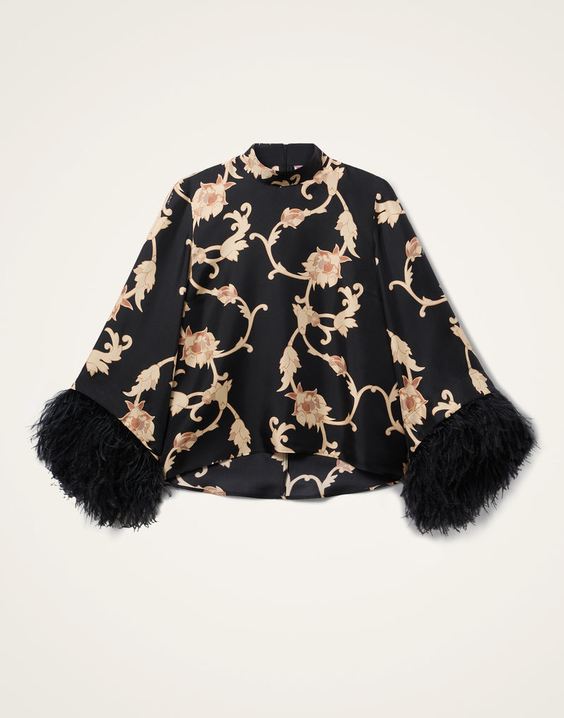 Make an Exit Top with Feathers