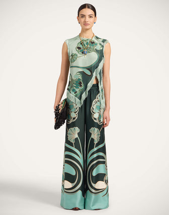 Palazzo Pants Blooming Tulip Placée