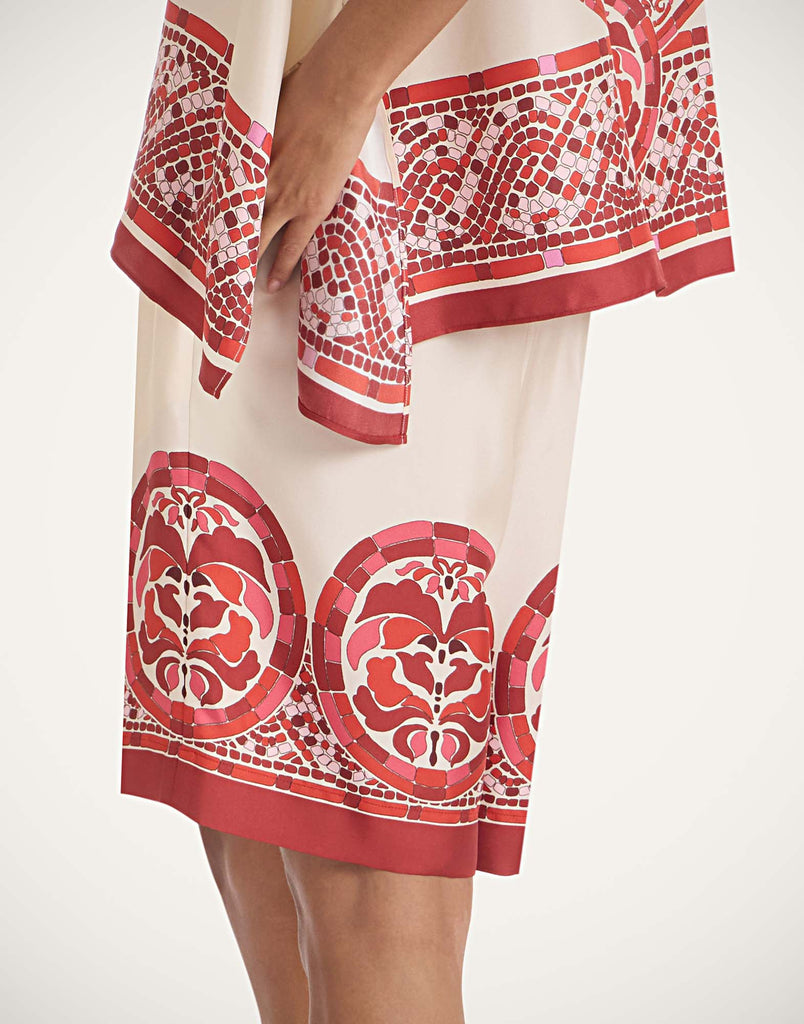 Palazzo Shorts Cobra Placée