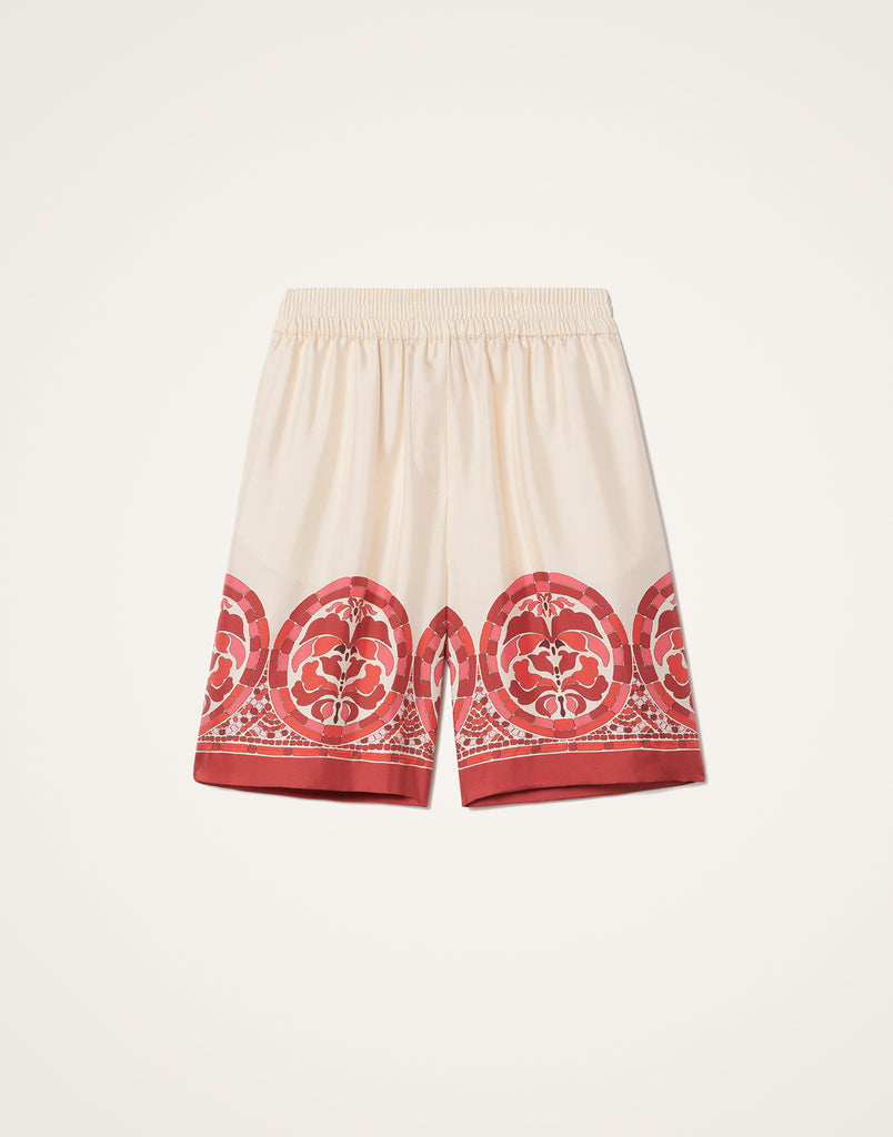 Palazzo Shorts Cobra Placée