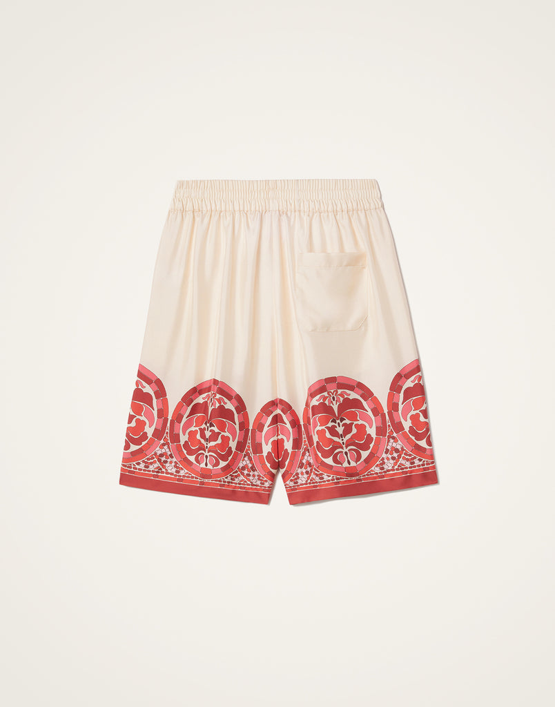 Palazzo Shorts Cobra Placée