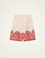 Palazzo Shorts Cobra Placée