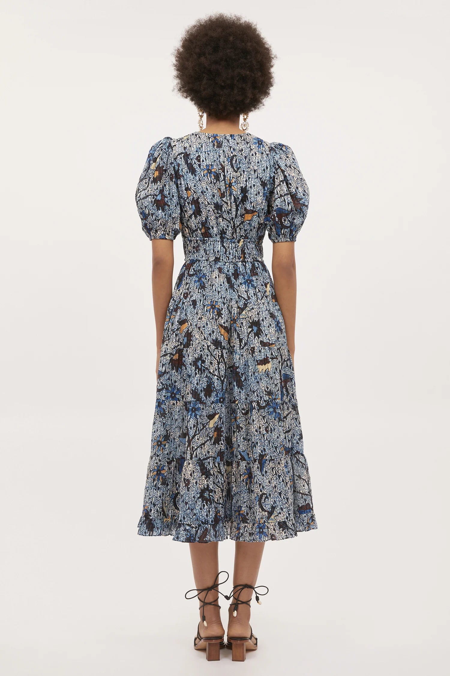 Thelma Dress Morning Glory Toscani Australia
