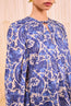 Brea Long Sleeve Blouse Ocean