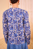 Brea Long Sleeve Blouse Ocean