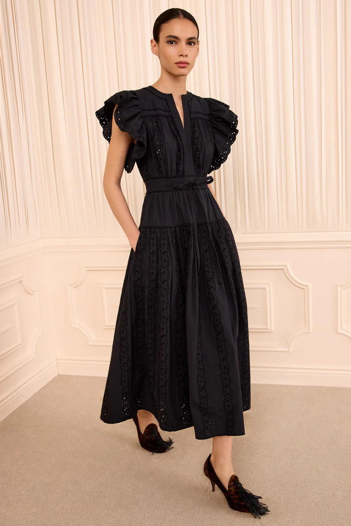 Dani Cotton Dress Noir