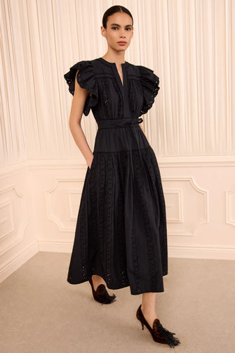 Dani Cotton Dress Noir