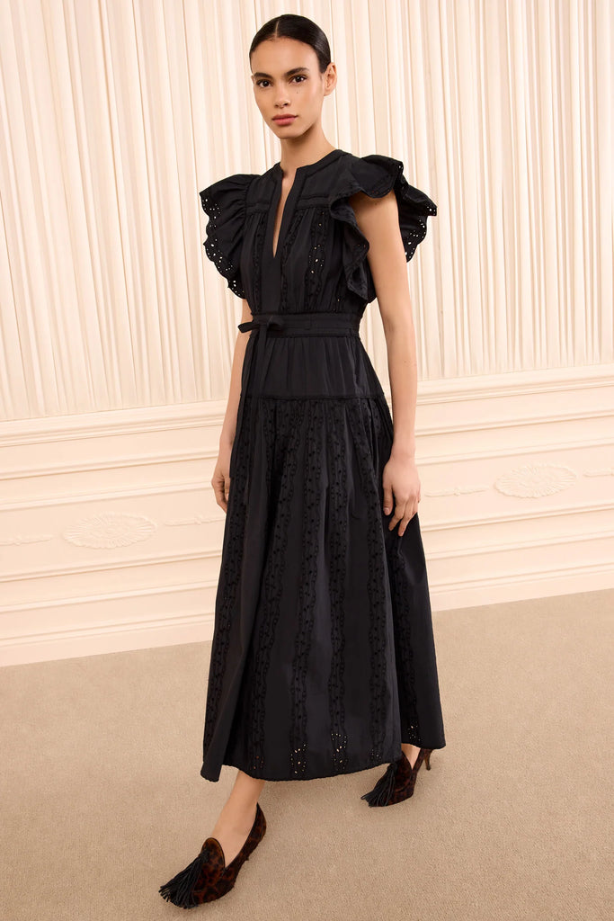 Dani Cotton Dress Noir