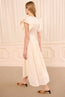 Dani Cotton Dress Pearled Ivory