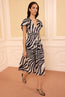 Lyria Cotton Dress Shibori Wave