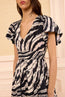 Lyria Cotton Dress Shibori Wave