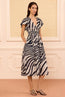 Lyria Cotton Dress Shibori Wave